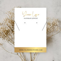 Faux Gold Logo Modern Oorsprongsvertoning van Kett