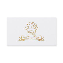 Faux Gold Magic Dove in Pet Magicia