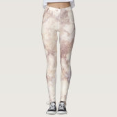 Faux Gold Marble-Leggings Leggings (Voorkant)