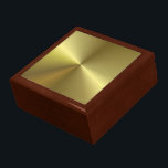 Faux Gold Metallic look Blank Sjabloon elegant Cadeaudoosje<br><div class="desc">Faux Gold Metallic look Blank Sjabloon Elegant Classic Golden Oak Keepomwille Box.</div>
