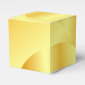 Faux Gold Metallic look elegant Moderne Sjabloon Bedankdoosjes (Voorkant Zijde)