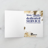 Faux Gold-milestone-jachtkaart Kaart (Binnen)