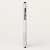 Faux Gold Monogram op roze marmeren steen Case-Mate iPhone Case (Achterkant/links)