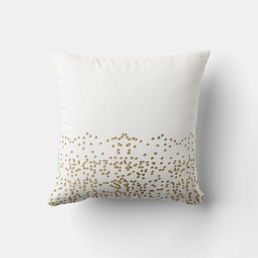 Faux Gold Mr en Mrs Monogram Wedding Kussen (Achterkant)