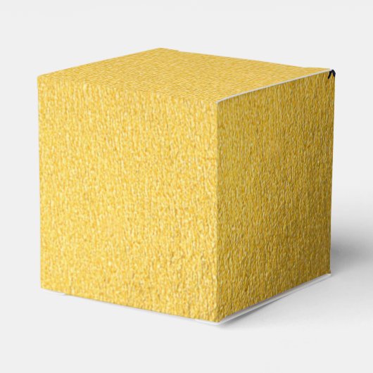 Faux Gold Navy Blue Monogram Weddenschap Bedankdoosjes (Achterkant)