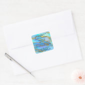 Faux Gold & Opal Stone Parfum Roller Fles label (Envelop)