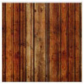 Faux Gold Oranje Rustisch Hout Stof (Swatch)