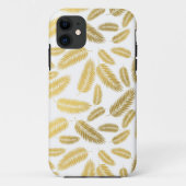 Faux Gold Palm Leaves Pattern Case-Mate iPhone Case (Achterkant)