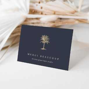 Faux Gold Palm Tree-Logo