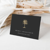 Faux Gold Palm Tree-Logo