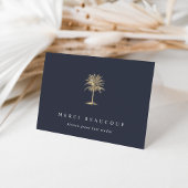 Faux Gold Palm Tree-Logo