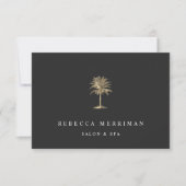 Faux Gold Palm Tree Logo | Cadeaubon (Voorkant)