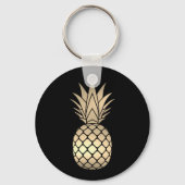 Faux Gold Pineapple Sleutelhanger (Voorkant)