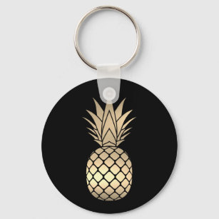 Faux Gold Pineapple Sleutelhanger