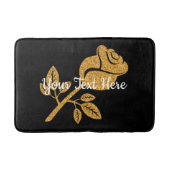 FAUX Gold Roos Badmat (Voorkant)