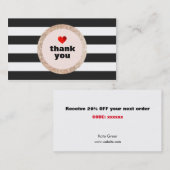 Faux Gold Sequin Zwart en Wit Gestreepte Coupon (Voorkant / Achterkant)