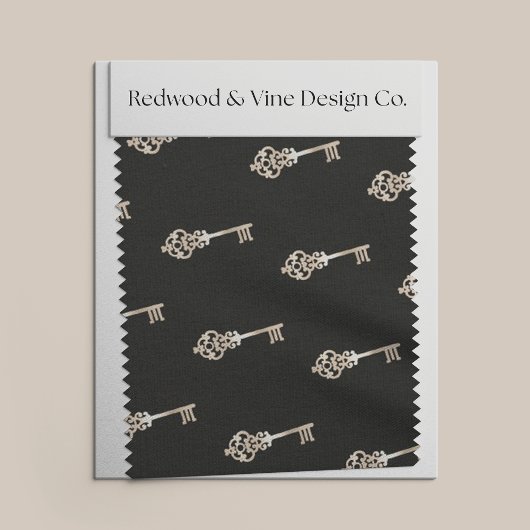 Faux Gold  sleutelpatroon Stof