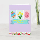 Faux Gold Springtime Fun Card Kaart (Voorkant)