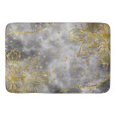 Faux Gold Star Mandala Bath Mat Large (Voorkant)