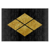  Faux Gold Takeda Japan Mon Oriental Snijplank (Voorkant)