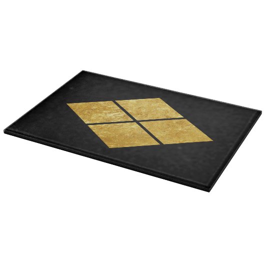  Faux Gold Takeda Japan Mon Oriental Snijplank (Hoek)