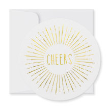 Faux Gold - Uitnodiging nieuwjaar partij