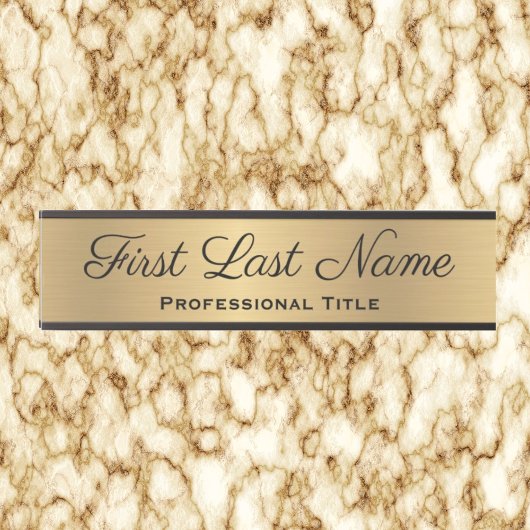 Faux Gold voor professionele Kantoor Deurbordje