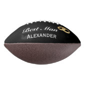 Faux Gold Weddenrennen| Best Man Wedding Favor American Football (Gedraaid 270)