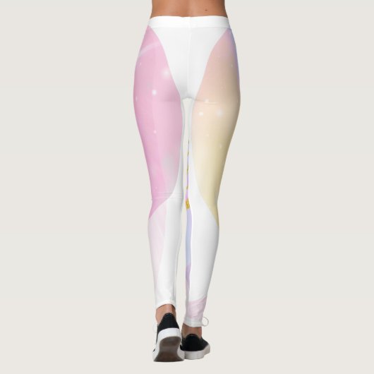 Faux Golden Butterfly Leggings (Achterkant)