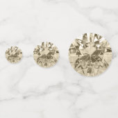 Faux Golden Diamond Confetti (Voorkanten)