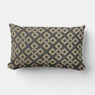 Faux Golden Metallic Pattern gooit kussens