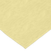 Faux goud ivoor elegante eenvoudige vaste stof korte tafelloper (Hoek)