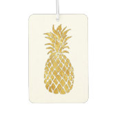 faux goudbladananas luchtverfrisser (Voorkant)