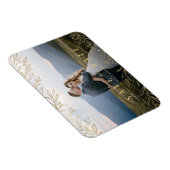 Faux gouden bijtende botanische foto, behalve de d magneet (Rechterzijde)