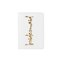 Faux Gouden Folie Bruidsmeisje