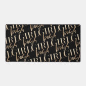 Faux gouden folie | Meisje Baas | Modern Ultra Bureaumat (Voorkant)