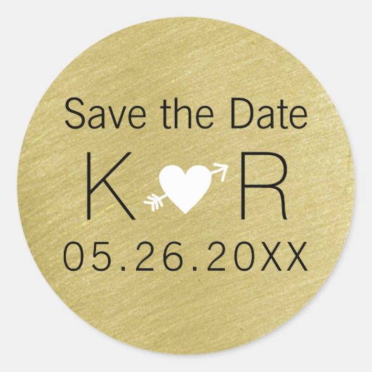 faux gouden kleur, met uitzondering van de datum b ronde sticker (Voorkant)