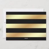 Faux gouden typografie met foto | vrolijk kerstfee feestdagenkaart (Achterkant)