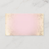 faux goudfolie dank je creditcard visitekaartje (Achterkant)