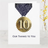 Faux goudverzegeling universele verjaardag kaart (Gele Bloem)