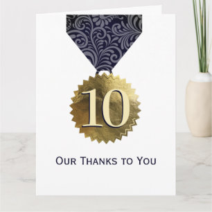 Faux goudverzegeling universele verjaardag kaart