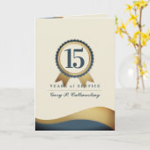 Faux goudzegel-mijlpaal kaart (Gele Bloem)