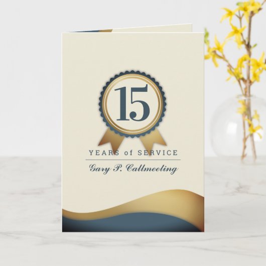 Faux goudzegel-mijlpaal kaart (Gele Bloem)