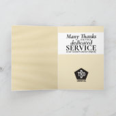 Faux goudzegel-mijlpaal kaart (Binnen)