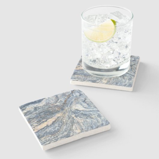 Faux Granite Stenen Onderzetter (Zijkant)