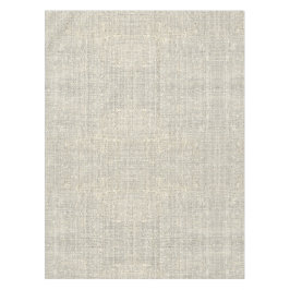 faux grey burlap tafelkleed