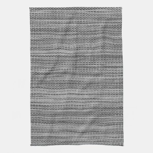 Faux Grey Fabric Cloth Kitchen Towel Theedoek (Verticaal)