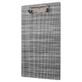 Faux Grey Fabric Cloth Modern Design Cliboard Klembord (Links)