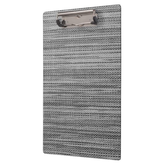 Faux Grey Fabric Cloth Modern Design Cliboard Klembord (Links)