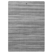 Faux Grey Fabric Cloth Modern Design Cliboard Klembord (Achterkant)